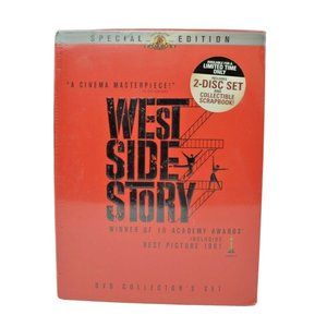West Side Story DVD, 2009, 2-Disc Set, Special Edition and Scrapbook (New)